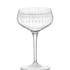 25 cl - Bormioli Rocco Bartender Novecento Calice Cocktail in Vetro - Set 6 Pezzi