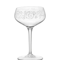 25 cl - Bormioli Rocco Bartender Novecento Calice Cocktail in Vetro - Set 6 Pezzi