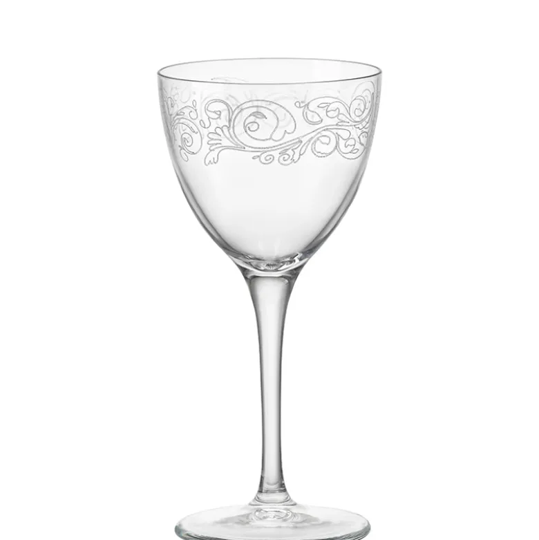 15.5 cl - Bormioli Rocco Bartender Novecento Calice Nick e Nora in Vetro - Set 6 Pezzi