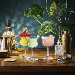 28 cl - Bormioli Rocco Bloom Bicchiere Cocktail in Vetro - Set 6 Pezzi