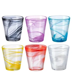 37 cl - Bormioli Rocco Capri Bicchiere Acqua in Vetro - Set 6 Pezzi