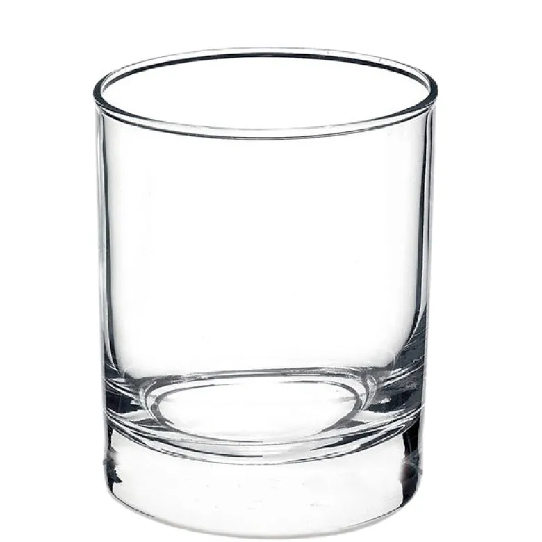 25 cl - Bormioli Rocco Cortina Bicchiere Acqua in Vetro - Set 3 Pezzi