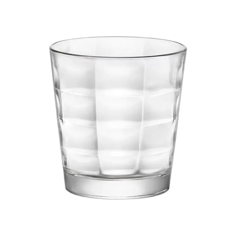 24.5 cl - Bormioli Rocco Cube Bicchiere Acqua in Vetro - Set 6 Pezzi