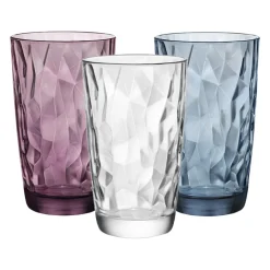 47 cl - Bormioli Rocco Diamond Bicchiere Bibita in Vetro - Set 6 Pezzi