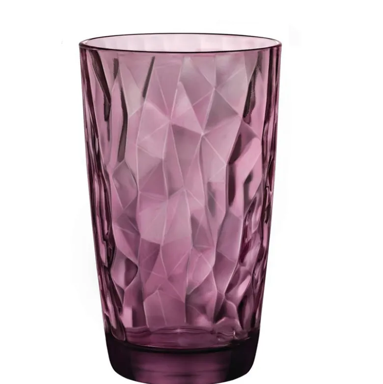 47 cl - Bormioli Rocco Diamond Bicchiere Bibita in Vetro - Set 6 Pezzi