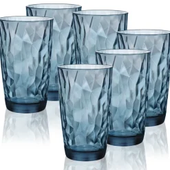 47 cl - Bormioli Rocco Diamond Bicchiere Bibita in Vetro - Set 6 Pezzi