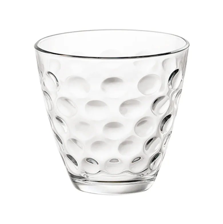 25 cl - Bormioli Rocco Dots Bicchiere Acqua In Vetro - Set 6 Pz
