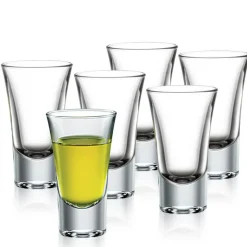 5.7 cl - Bormioli Rocco Dublino Bicchiere Liquore in Vetro - Set 6 Pezzi