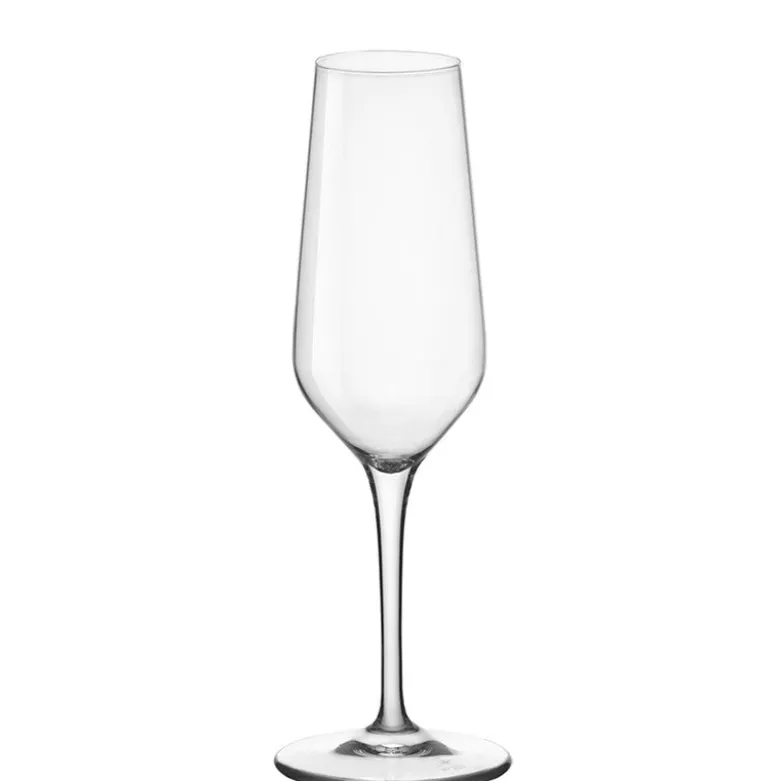 23 cl - Bormioli Rocco Electra Calice Flute in Vetro - Set 6 Pezzi