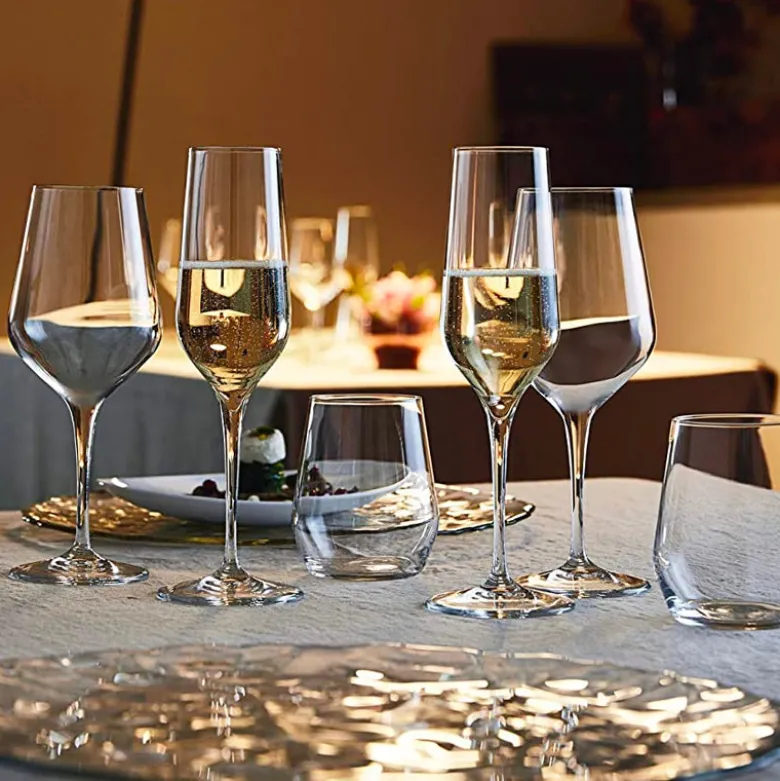 23 cl - Bormioli Rocco Electra Calice Flute in Vetro - Set 6 Pezzi