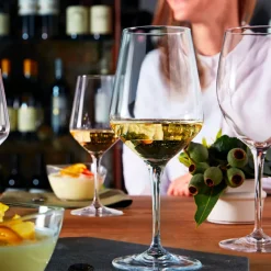 35 cl - Bormioli Rocco Electra Calice Vino Bianco in Vetro - Set 6 Pezzi