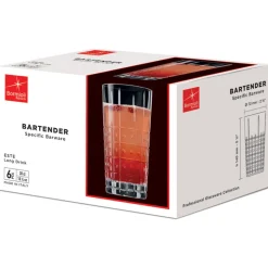 29 cl - Bormioli Rocco Este Bicchiere Bibita in Vetro - Set 6 Pezzi