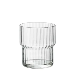 39 cl - Bormioli Rocco Exclusiva DOF Bicchiere Whisky Impilabile In Vetro - Set 12 Pz