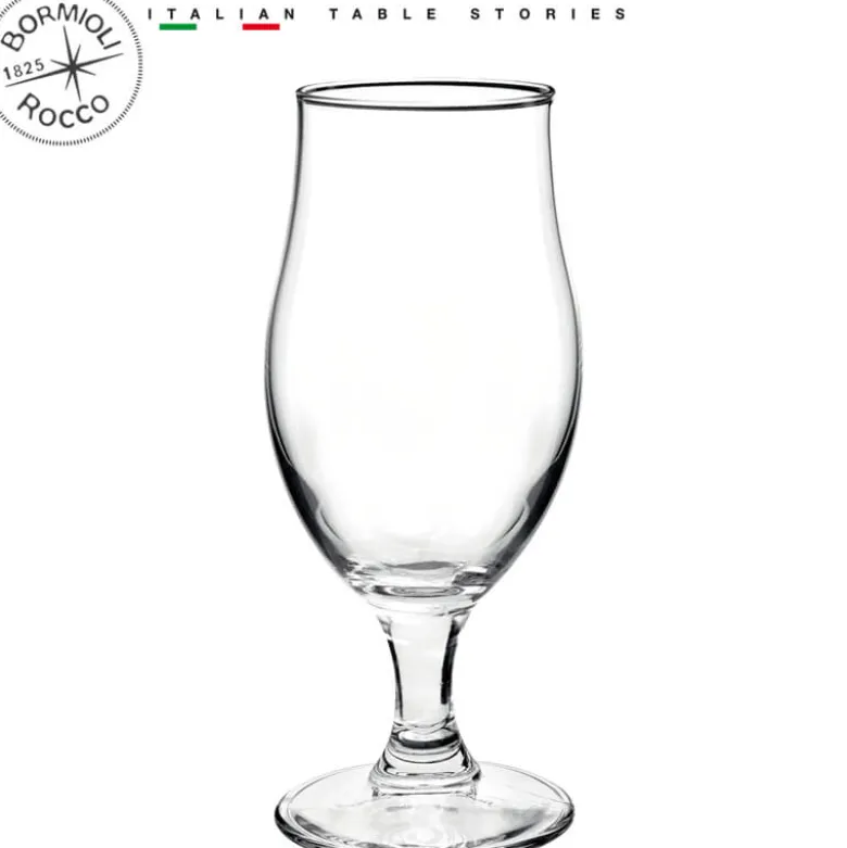 37.5 cl - Bormioli Rocco Executive Calice Birra in Vetro - Set 6 Pezzi