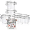 20 cl - Bormioli Rocco Fido Vasetto Ermetico Cilindrico In Vetro - Set 12 Pz