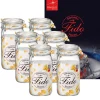 150 cl - Bormioli Rocco Fido Vasetto Ermetico Cilindrico In Vetro Con Ricettario Fido - Set 6 Pz