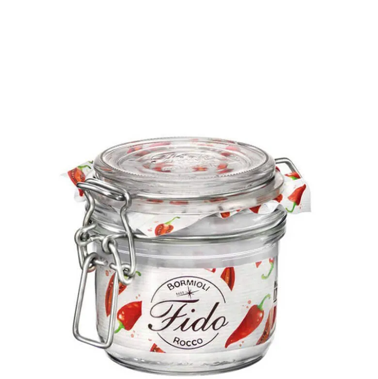 20 cl - Bormioli Rocco Fido Vasetto Ermetico Cilindrico In Vetro