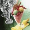 32 cl - Bormioli Rocco Fortuna Coppa Gelato in Vetro - Set 3 Pezzi