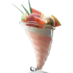 32 cl - Bormioli Rocco Fortuna Coppa Gelato in Vetro - Set 3 Pezzi
