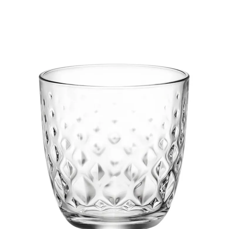 29.5 cl - Bormioli Rocco Glit Bicchiere Acqua in Vetro - Set 6 Pezzi