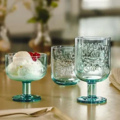 39.5 cl - Bormioli Rocco Graphica Bicchiere Acqua in Vetro - Set 6 Pezzi