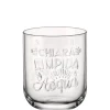 39.5 cl - Bormioli Rocco Graphica Bicchiere Acqua In Vetro Decorato - Set 6 Pz