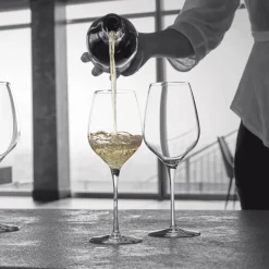 43 cl - Bormioli Rocco InAlto Tre Sensi Calice Vino Bianco in Vetro - Set 6 Pezzi