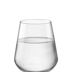 34 cl - Bormioli Rocco InAlto Uno Bicchiere Acqua in Vetro - Set 6 Pezzi