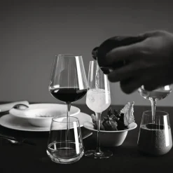 34 cl - Bormioli Rocco InAlto Uno Bicchiere Acqua in Vetro - Set 6 Pezzi