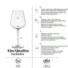 56 cl - Bormioli Rocco InAlto Uno Calice Vino Rosso in Vetro - Set 6 Pezzi