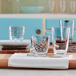 39.5 cl - Bormioli Rocco Iris Bicchiere Bibita in Vetro - Set 6 Pezzi