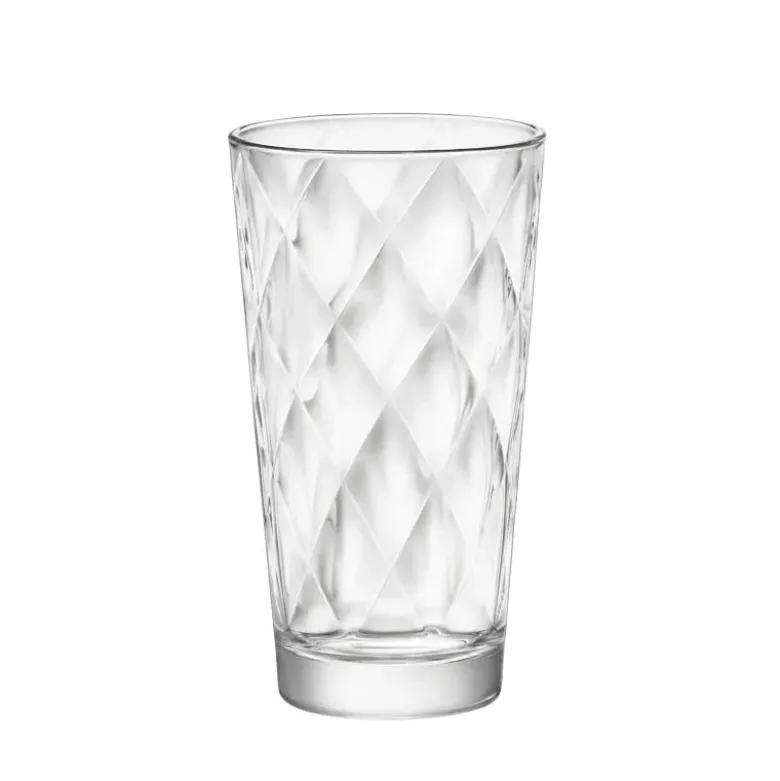 36.5 cl - Bormioli Rocco Kaleido Bicchiere Bibita In Vetro - Set 6 Pz