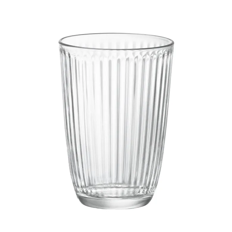 39 cl - Bormioli Rocco Line Bicchiere Bibita in Vetro - Set 6 Pezzi