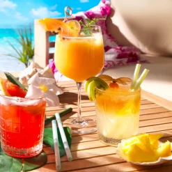 39 cl - Bormioli Rocco Lounge Bicchiere Acqua in Vetro - Set 6 Pezzi