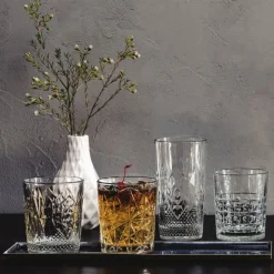39 cl - Bormioli Rocco Lounge Bicchiere Acqua in Vetro - Set 6 Pezzi
