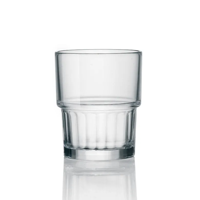 16 cl - Bormioli Rocco Lyon Bicchiere Vino Rosso in Vetro Temperato - Set 4 Pezzi