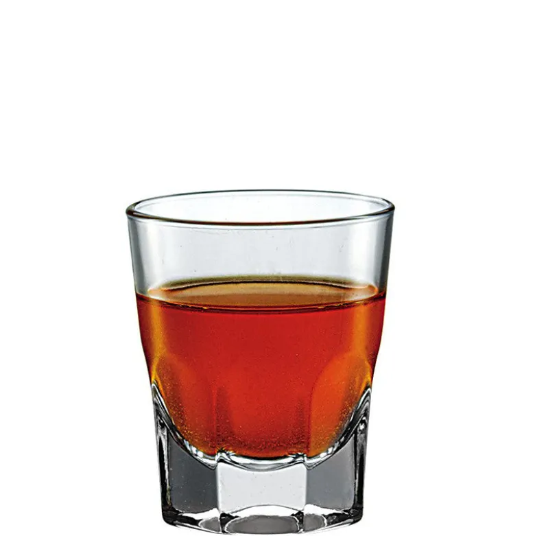 10 cl - Bormioli Rocco Piemontese Bicchiere Liquore in Vetro - Set 3 Pezzi