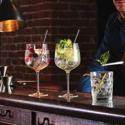 75.5 cl - Bormioli Rocco Premium Calice Gin Tonic in Vetro - Set 6 Pezzi