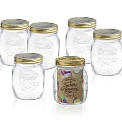 70 cl - Bormioli Rocco Quattro Stagioni Vasetto - Set 6 Pz