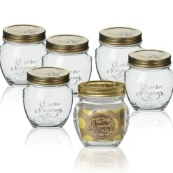 50 cl - Bormioli Rocco Quattro Stagioni Vasetto Anfora - Set 6 Pz