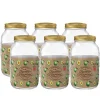 378 cl - Bormioli Rocco Quattro Stagioni Vaso - Set 6 Pz