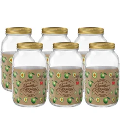 378 cl - Bormioli Rocco Quattro Stagioni Vaso - Set 6 Pz