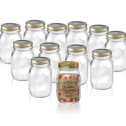 50 cl - Bormioli Rocco Quattro Stagioni Vasetto - Set 12 Pz
