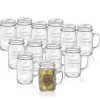 41.5 cl - Bormioli Rocco Quattro Stagioni Vasetto Con Manico Senza Capsula - Set 12 Pz