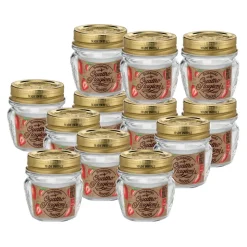 8 cl - Bormioli Rocco Quattro Stagioni Vasetto Anfora Mini - Set 12 Pz