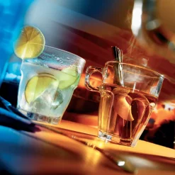 7 cl - Bormioli Rocco Rock Bar Bicchiere Liquore in Vetro Temperato - Set 6 Pezzi