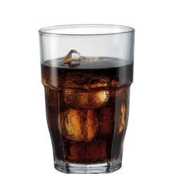 37 cl - Bormioli Rocco Rock Bar Bicchiere Bibita in Vetro Temperato - Set 6 Pezzi