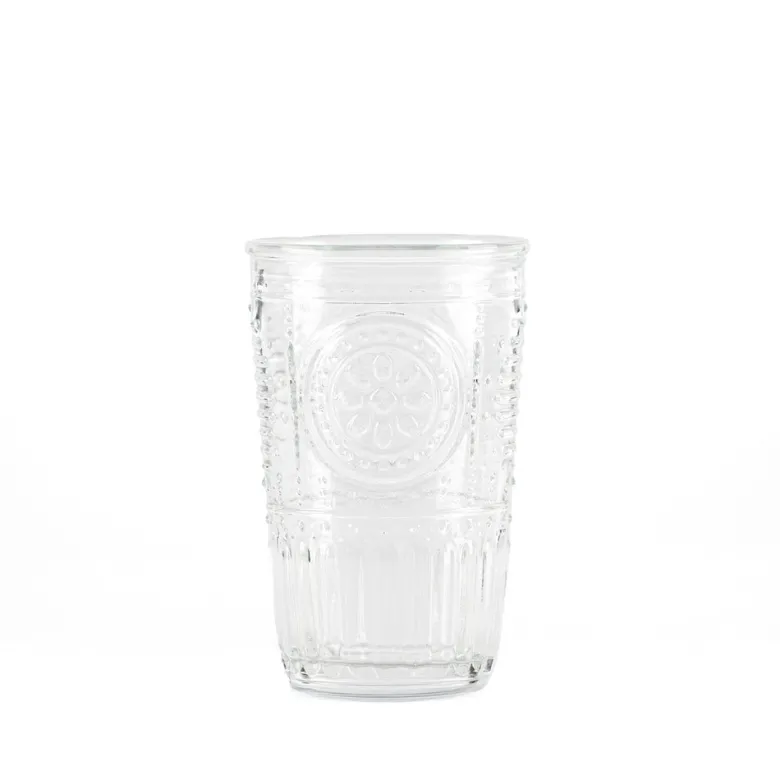 34 cl - Bormioli Rocco Romantic Bicchiere Acqua in Vetro - Set 6 Pezzi