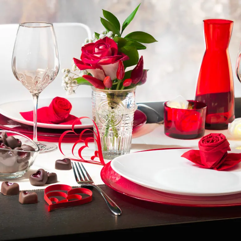 34 cl - Bormioli Rocco Romantic Bicchiere Acqua in Vetro - Set 6 Pezzi