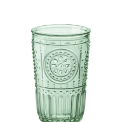 34 cl - Bormioli Rocco Romantic Bicchiere Acqua in Vetro - Set 4 Pezzi